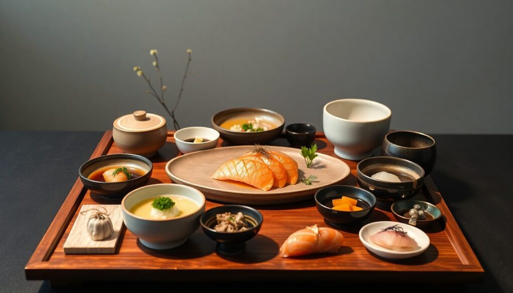 写真で確認する夕食懐石の美しさと品質