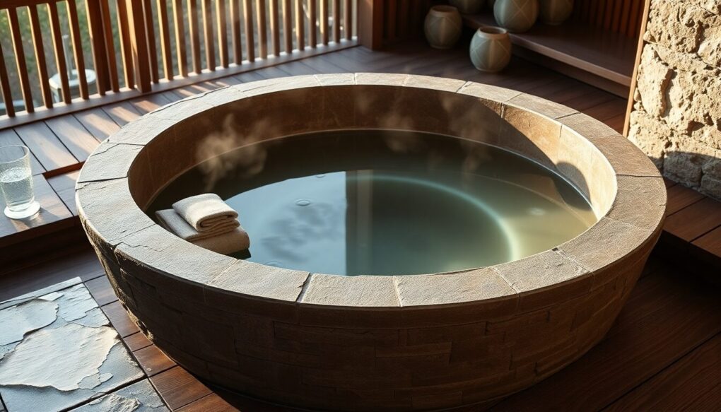 ブログで人気の温泉露天風呂