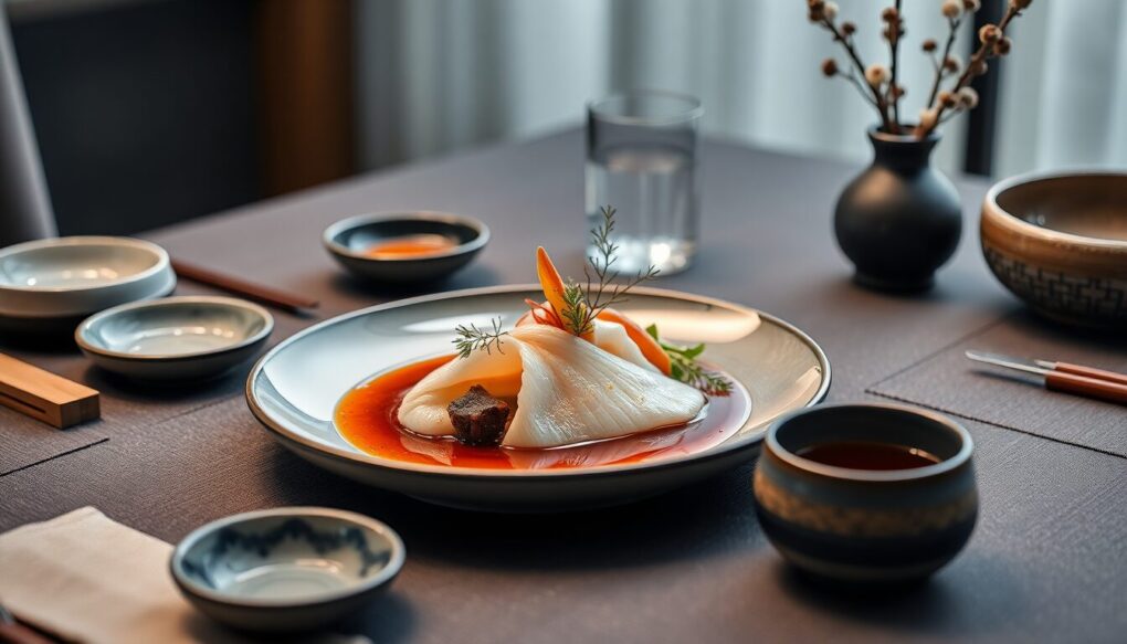 料理はプライベートダイニングで